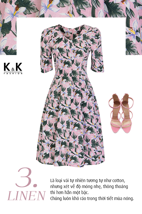 Đầm in hoa KK88-20