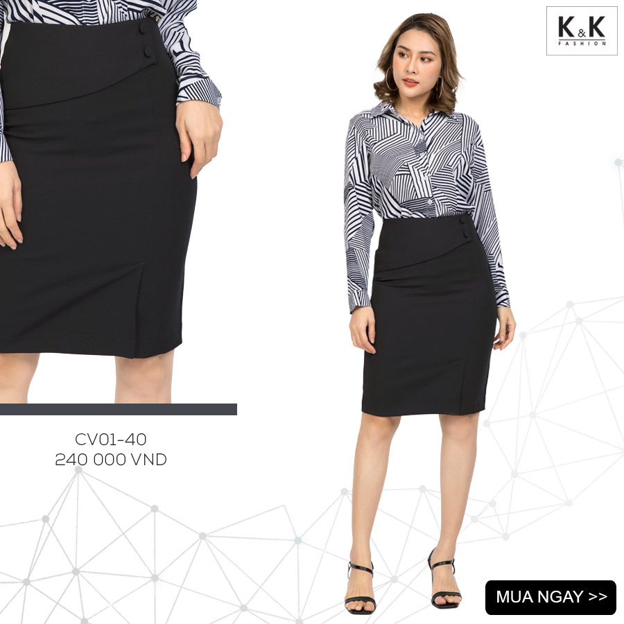 Chân váy peplum dáng ôm  CV01-40