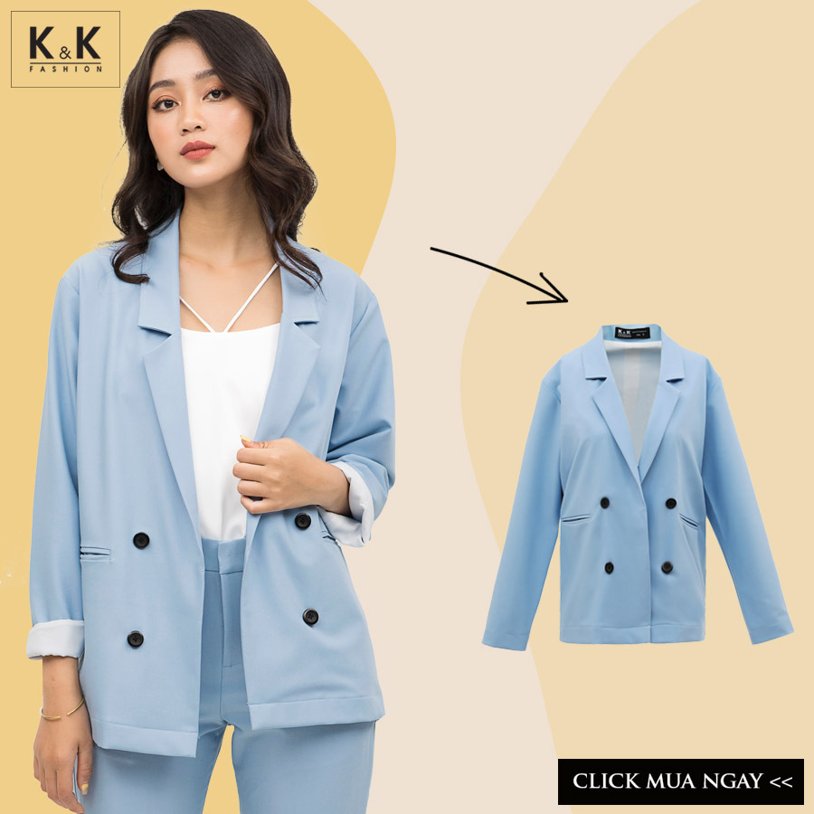 Áo khoác blazer dài tay AK09-37