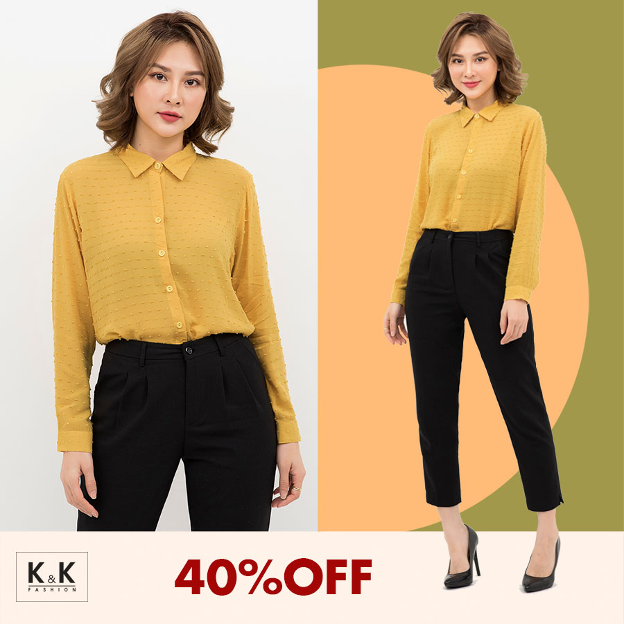 Áo sơ mi dài tay ASM03-37