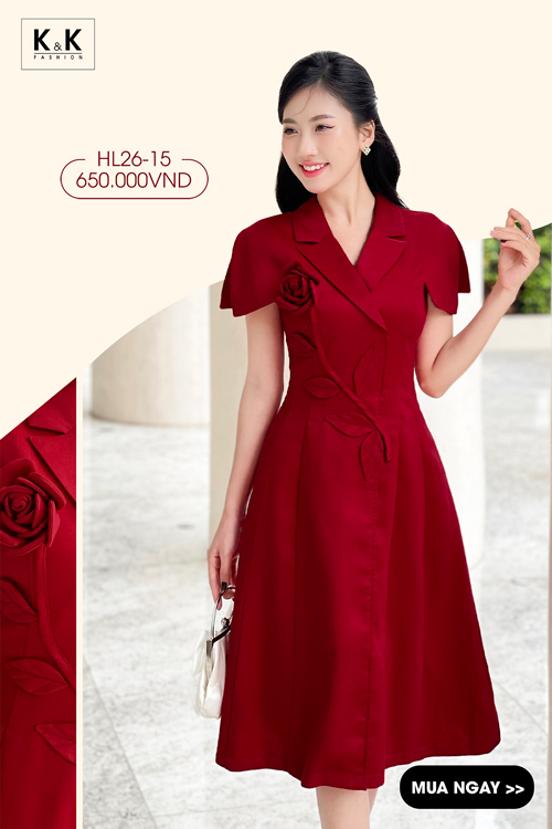 Váy Xoè Nữ Màu đỏ Giá Tốt T03/2024 | Mua tại Lazada.vn