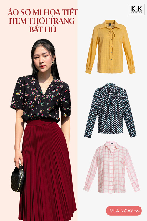 Kiểu áo sơ mi nữ công sở được phái đẹp ưa chuộng