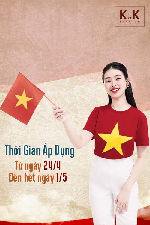 Sắc đỏ tự hào - Tặng áo thun cho hóa đơn từ 1 triệu