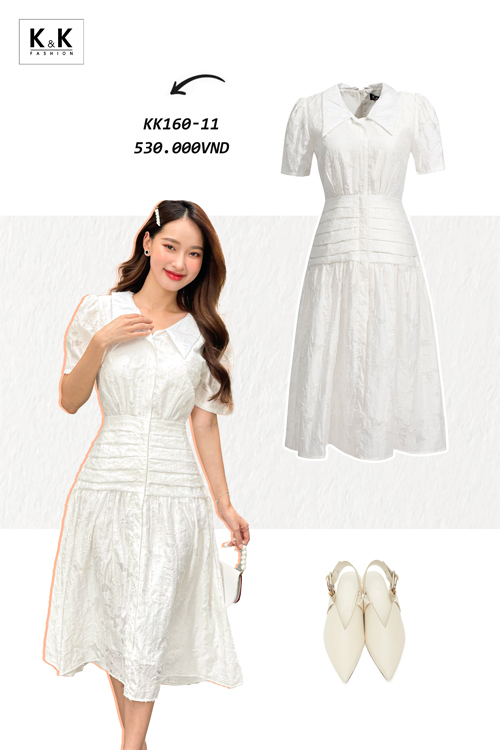 Váy không tay dáng dài màu trắng Váy chữ A quý bà 2021 Mùa thu Phong cách  mới Phụ nữ thanh lịch - A-Line Váy 🆘 Kho Hàng Tàu | Đặt hàng