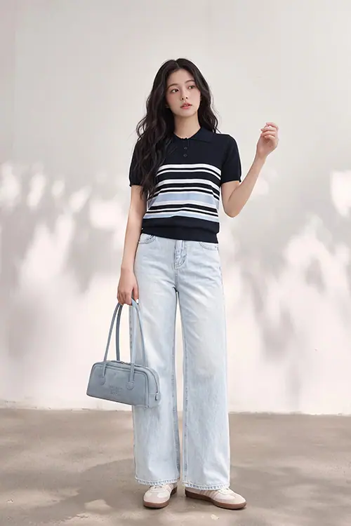 Quần jean nữ ống rộng QJ-38