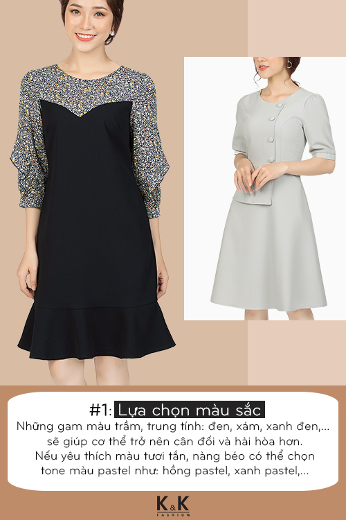 4 tips chọn trang phục dành cho nàng béo