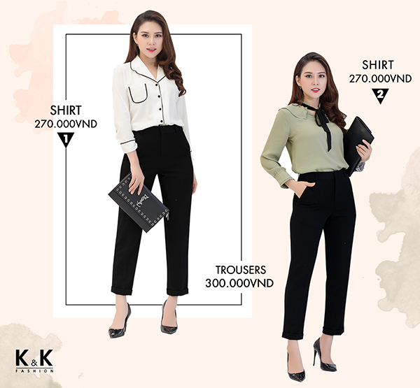 Bí quyết mix áo sơ mi “chất lừ” cho nàng công sở