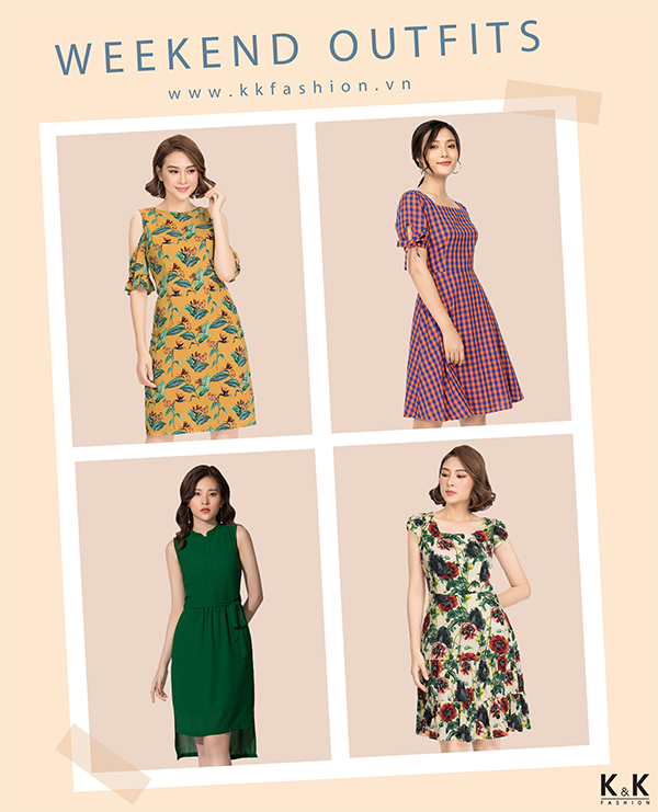 Gợi ý 3 outfit xinh xắn cuối tuần cho nàng công sở