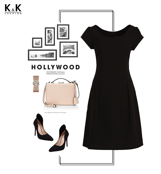 Little black dress – Những chiếc đầm che bụng béo hoàn hảo