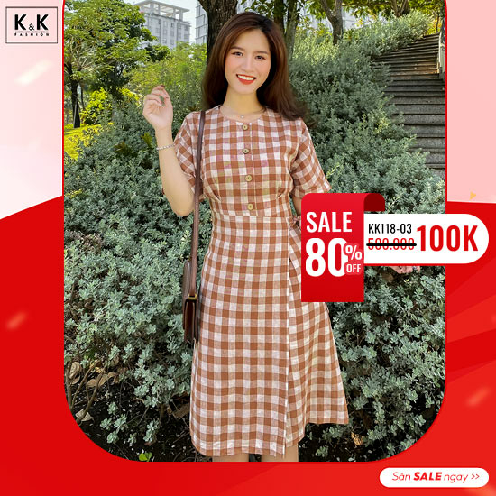 Đầm liền công sở sale up 80%