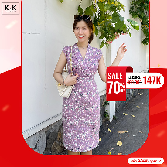 Đầm hoa đẹp giảm giá cực sốc