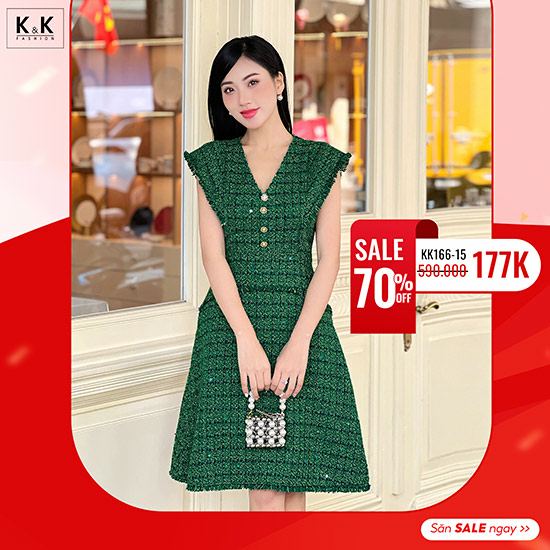 Đầm dự tiệc dáng xòe chữ A