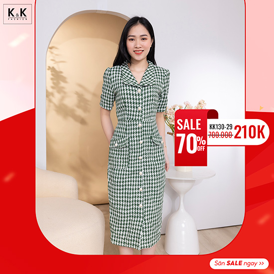 Đầm công sở nữ dáng dài