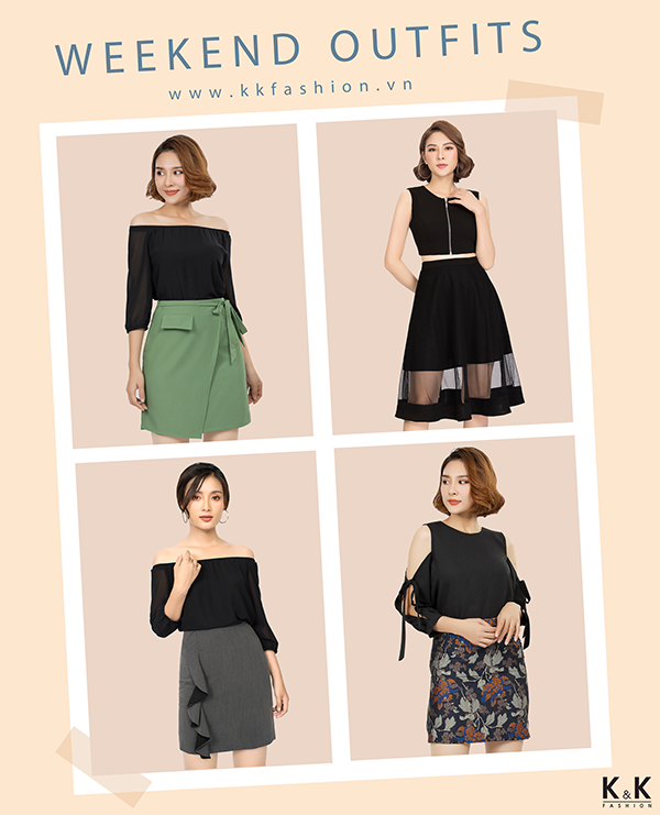 Gợi ý 3 outfit xinh xắn cuối tuần cho nàng công sở