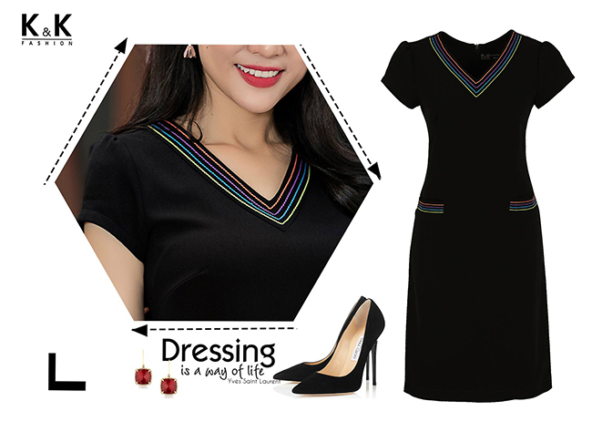 Little black dress – Những chiếc đầm che bụng béo hoàn hảo