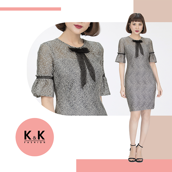 Đầm công sở dáng ôm