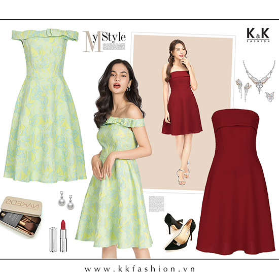 Gợi ý chọn đầm đẹp hợp với từng buổi tiệc