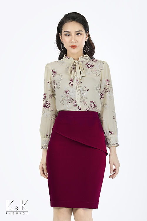 Áo sơ mi họa tiết