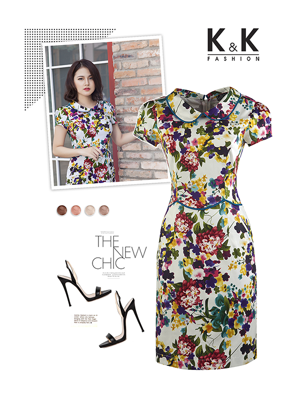 Cách mặc váy đẹp cho cô nàng ngực nhỏ 1