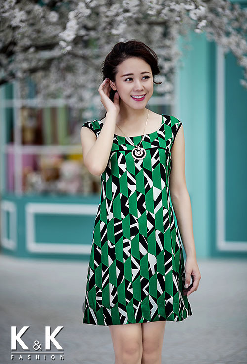 Váy ngắn họa tiết Váy ngắn họa tiết