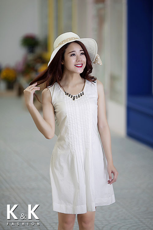 Váy trắng đẹp Những mẫu váy đẹp không thể thiếu trong mùa hè