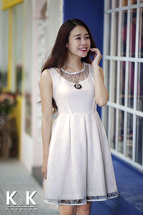 Váy màu trắng đẹp Những mẫu váy đẹp không thể thiếu trong mùa hè