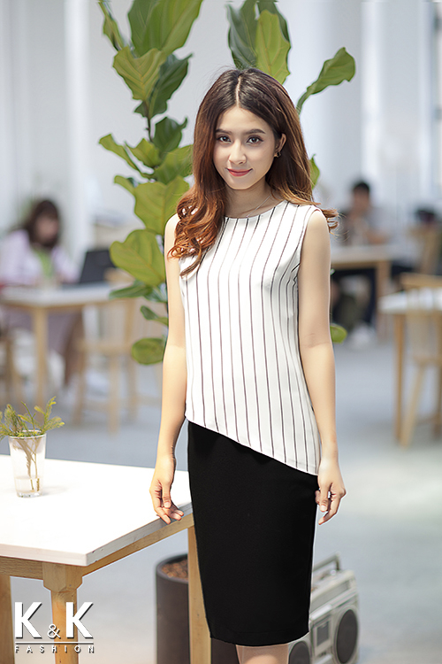 Chân váy bút chì và 4 phong cách tới công sở