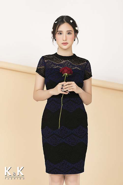 Đầm ren với form ôm body quyến rũ KK73-28