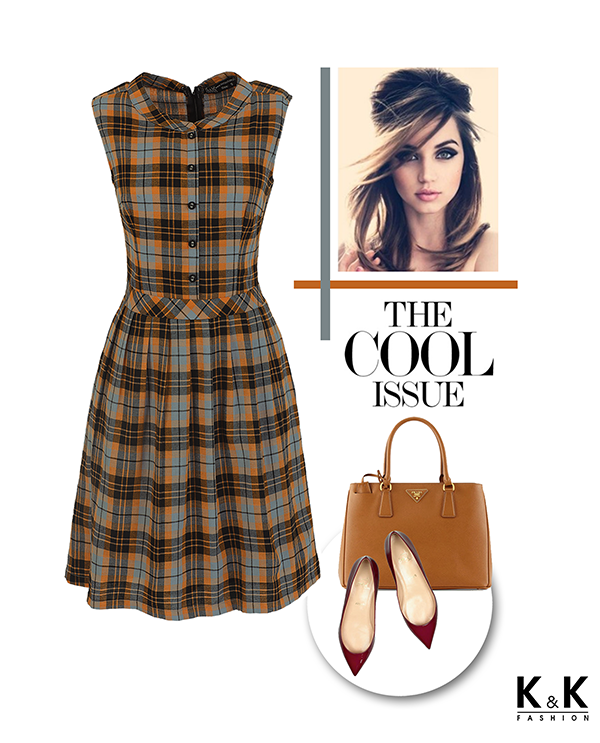 Chọn đầm cho nàng công sở mùa Thu Đông 7