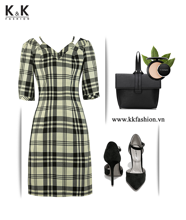 Chọn đầm cho nàng công sở mùa Thu Đông 8