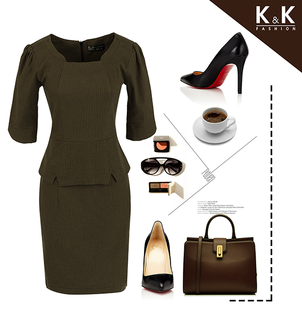 Đầm peplum KK62-18