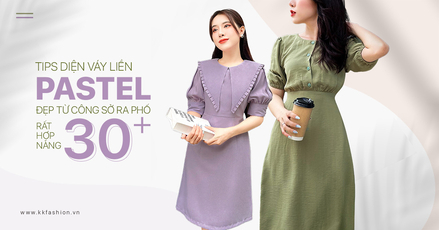 10 tips diện váy liền màu pastel đẹp từ công sở ra phố, rất hợp nàng 30+