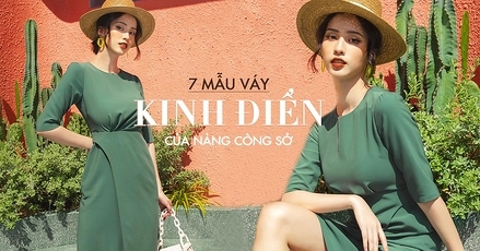 Điểm danh 7 mẫu váy “kinh điển” của nàng công sở
