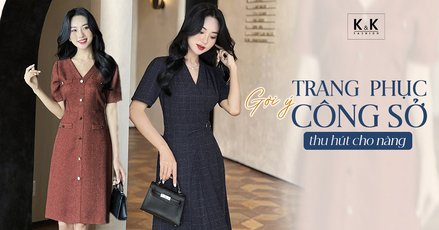 Gợi ý trang phục công sở thu hút cho nàng ngại phối đồ