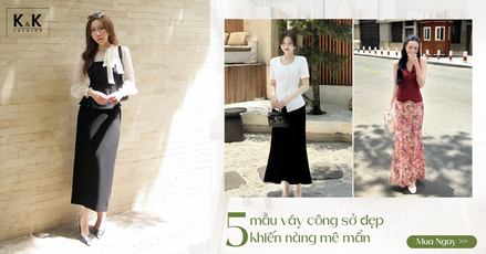 Nàng hiện đại mặc gì đi làm? 5 mẫu chân váy công sở nàng nhất định phải có!