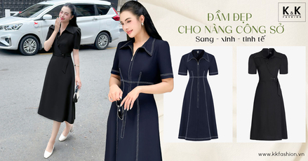 Tips chọn đầm đẹp cho nàng công sở – Sang, xinh, tinh tế