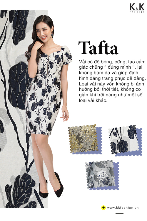 Đầm ôm nhẹ cổ vuông KK85-10